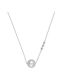 Excite-Fashion Necklace from Silver with Pearls & Zircon