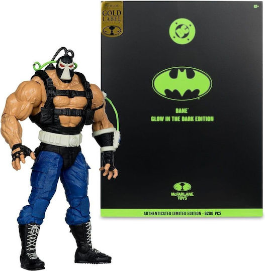 Mcfarlane Toys Dc Multiverse Bane Светеща В Тъмното Златна Етикет Мега Фигура