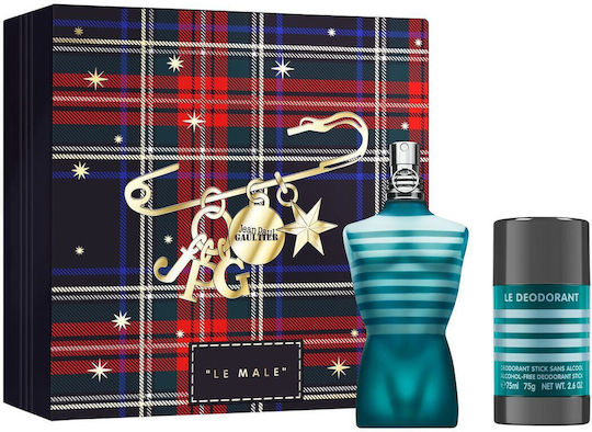 Jean Paul Gaultier Le Male Men's Fragrance Set with Eau de Toilette