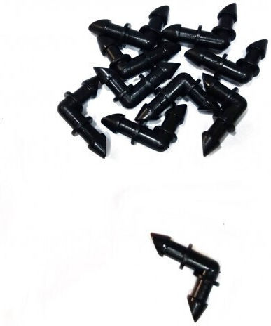 Mini Fish Elbow Eurodrip Φ6 X Φ6 10 Pieces