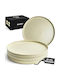 Miamio Bej Ceramică Set de Vase 4buc