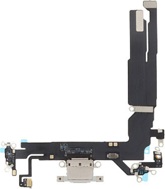 Калодиотайния Платка За Зареждане Apple iPhone 16 Бял