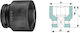 1'' Impact Socket Head 6 Sides Short 1''