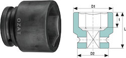 1'' Impact Socket Head 6 Sides Short 59 1'' Impact Socket Head 6 Sides Short 59