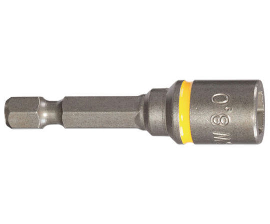 50 Mm Impact Tubular Bit 1/4'' E 6.8 Magnet Dim 12 L 50