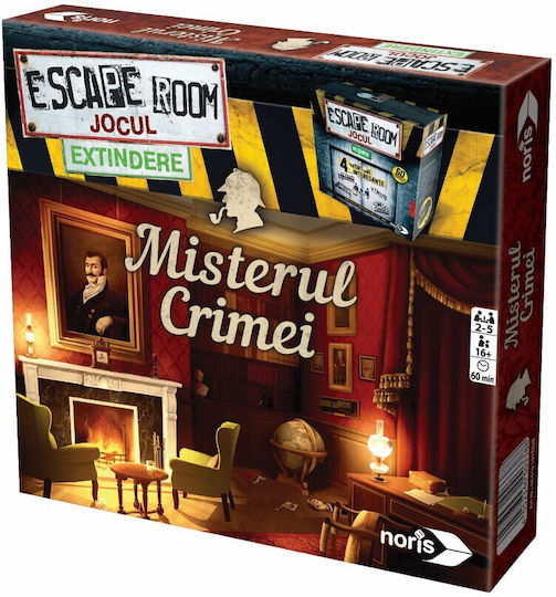Extensie de Joc Mysterious Crime Escape Room pentru 3-5 Jucători 16+ Ani MCT-VTY-606101617028 Noris