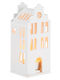 Raeder Lighthouse Candle Holder Suitable for Tealights Porcelain in White Colour 6x6cm