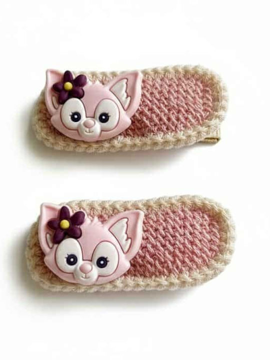 Rebekka Kids Hair Clip in Pink Color