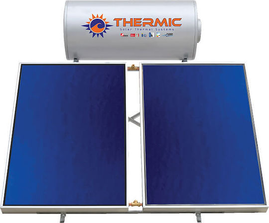 Thermic Ηλιακός Θερμοσίφωνας 300lt Glass Διπλής Ενέργειας 2τ.μ. Επιλεκτικός