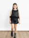 Kinder-Set mit Shorts Sommer 2Stück Black