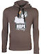 Sweatshirt with Hood Brown