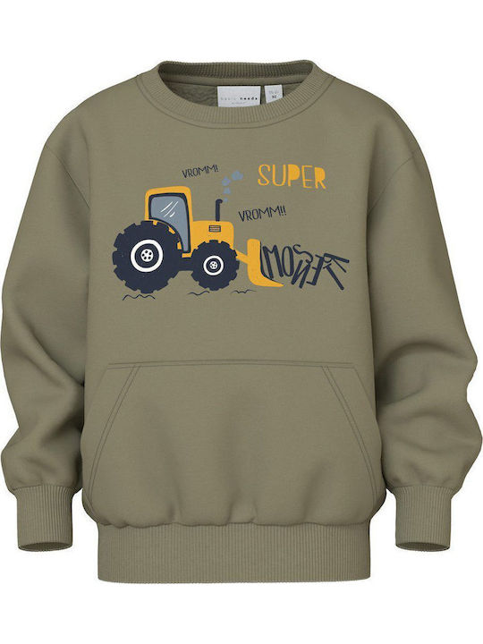Name It Kids Sweatshirt Green Blouse