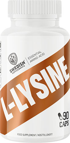 Swedish Supplements L-lysine 500мг 90 Капсули