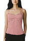 Women's T-Shirt with Spaghetti Strap Pink