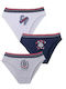 Minerva Playoffs Kids' Set with Briefs Marine-white-grey Mel