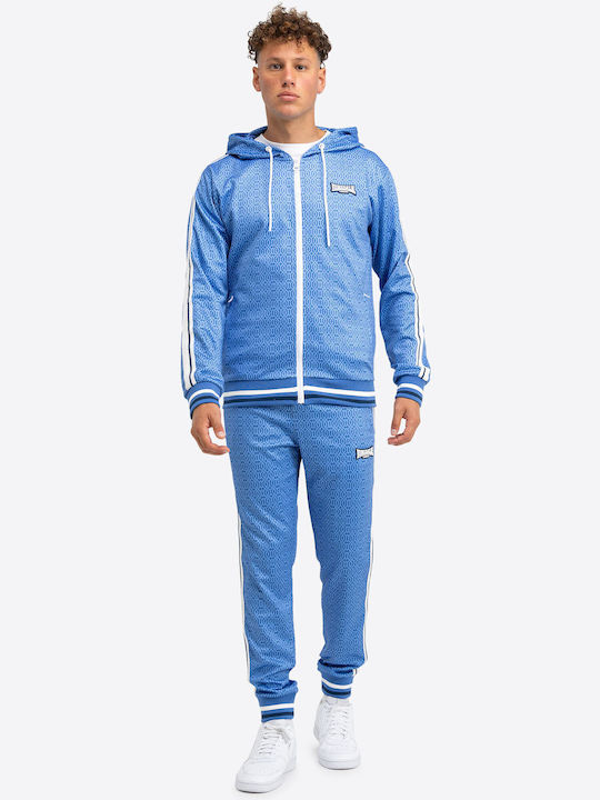 Chain Track Navy/baby Blue