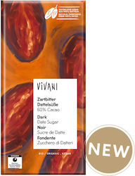 Vivani Bio Vegane Schokolade 60% Kakao Natürlic...