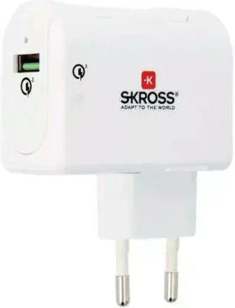 Universelle Netzadapter Usb Charger Qualcomm Qc3.0 5V-3A 9V-2A 12V-1.5A Skross