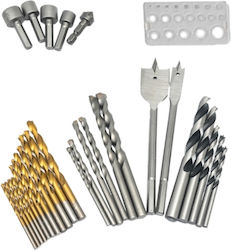 Energizer Set of 30 Drills Titanium for Wood, Metal and Masonry Energizer Set of 30 Drills Titanium for Wood, Metal and Masonry