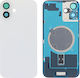 Full Back Cover Magsafe Magnet Rear Cover Apple iPhone 16 Plus White