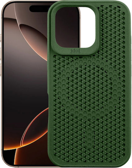 Idol 1991 Air Back Cover Silicon Verde (iPhone 16 Pro)