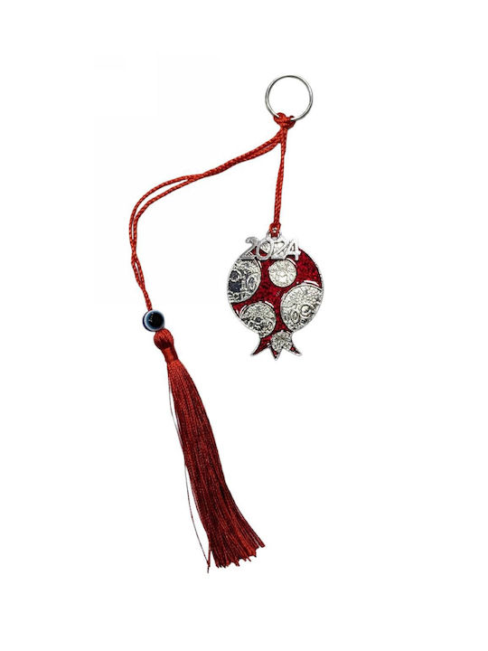 Kostibas Fashion Hanging Lucky Charm Silver 3pcs