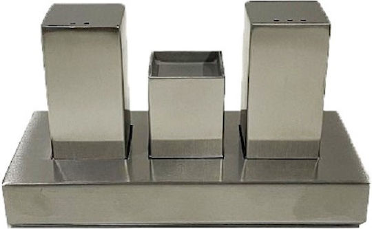 Trends Salz- und Pfefferset Inox 3Stück