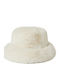 Brixton Furry Women's Bucket Hat White