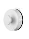 Glov Wall-Mounted Bathroom Hook White