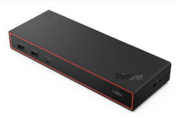 Lenovo ThinkPad USB4 Dock 5000 Stație de andocare cu USB-C HDMI/DisplayPort 4K PD Ethernet Lenovo ThinkPad USB4 Dock 5000 Stație de andocare cu USB-C HDMI/DisplayPort 4K PD Ethernet