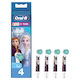 Oral-B Electric Toothbrush Replacement Heads Pro Kids 4 Pieces for 3+ Years Frozen