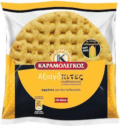 Karamolegos Axiagapites Souvlakopites Corn Flour 10pcs 820gr Karamolegos Axiagapites Souvlakopites Corn Flour 10pcs 820gr