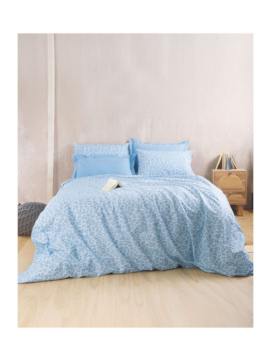 Rythmos Sheet Sets Single with Elastic 105x205+25cm. Nala, Nova Blue 3pcs