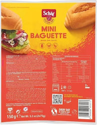 Schar Λευκές Μπαγκέτες Χωρίς Γλουτένη 2τεμ 150gr