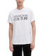 Couture Short Sleeve Blouse White