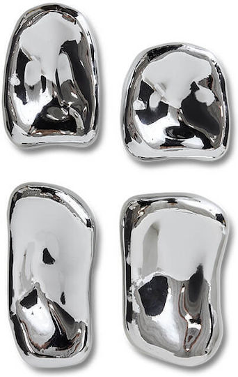 HK Living Glas Wandhalterung Mit 4 Haken 41.5x7.5x26.5cm 4 Stück