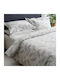 Vesta Home Сет Чаршафи 240x270см. Karen-1 Сив 4бр