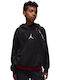 Fleece Kids Sweatshirt with Hood Black