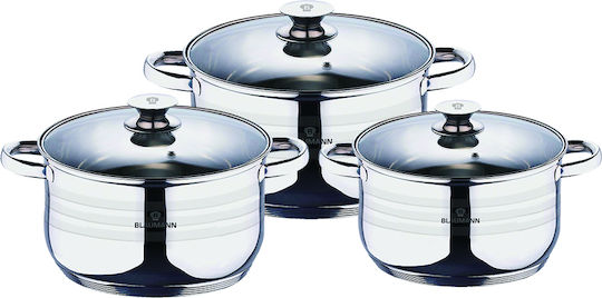 Blaumann Gourmet Line Set De Oale Din Oțel Inoxidabil 6 Piese Blaumann Gourmet Line Set De Oale Din Oțel Inoxidabil 6 Piese