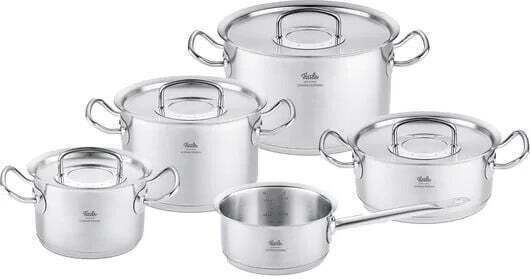 Fissler Profi Σετ Κατσαρόλες από Ανοξείδωτο Ατσάλι 5τμχ