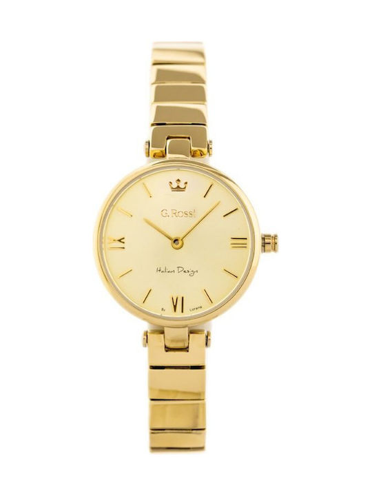 G Rossi Watch Zg801c With Case T2339b-4d1