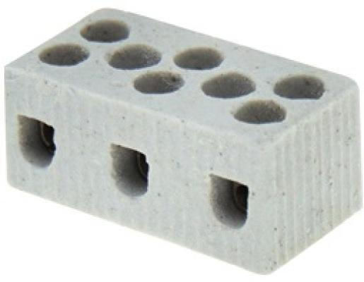 Klemes Porzellan 3p 8mm² 10a 600 C 1038 Frh 02.024.0170 10 Stück