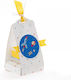 Christening Favor with Candle Space XTK-217