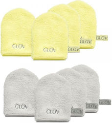 Glov Wasser-Only Haut Make-up Entfernen Gesicht Reinigung Handschuh Set Baby Banane 4 Stück + Silberstein 4 Stück Glov Wasser-Only Haut Make-up Entfernen Gesicht Reinigung Handschuh Set Baby Banane 4 Stück + Silberstein 4 Stück