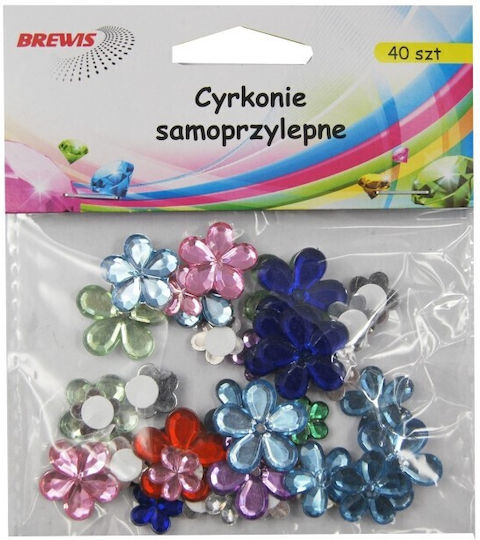 Brewis Διακοσμητικό Αυτοκόλλητο για DIY Κατασκευές 40τμχ
