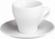 GTSA Cup Saucer Porcelain White (6pcs)
