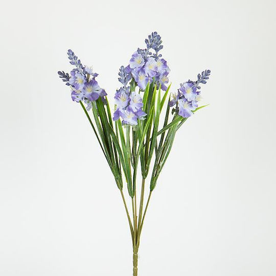 Buchet din Flori Artificiale Lavanda Purple 39cm 12buc