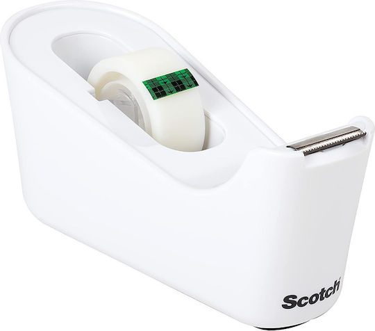 3M Βάση με Σελοτέιπ Scotch Magic 19mm x 33m Λευκό