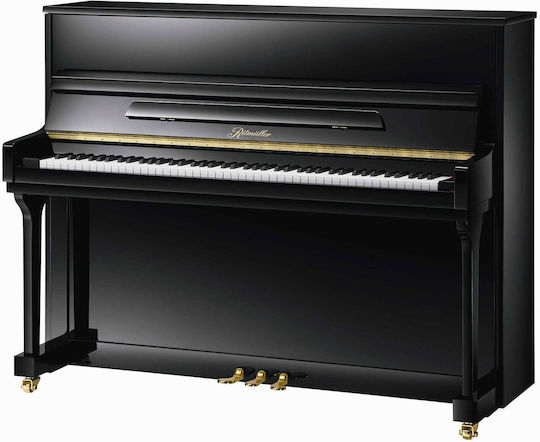 Ritmuller Acoustic Upright Piano UP-115 with 88 Weighted Keys