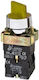 On-Off switch Pushbutton with Lighting Yellow 1pcs